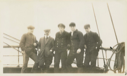Image of MacMillan, Smith, Doyle, Ridley, Charlie on board Thetis